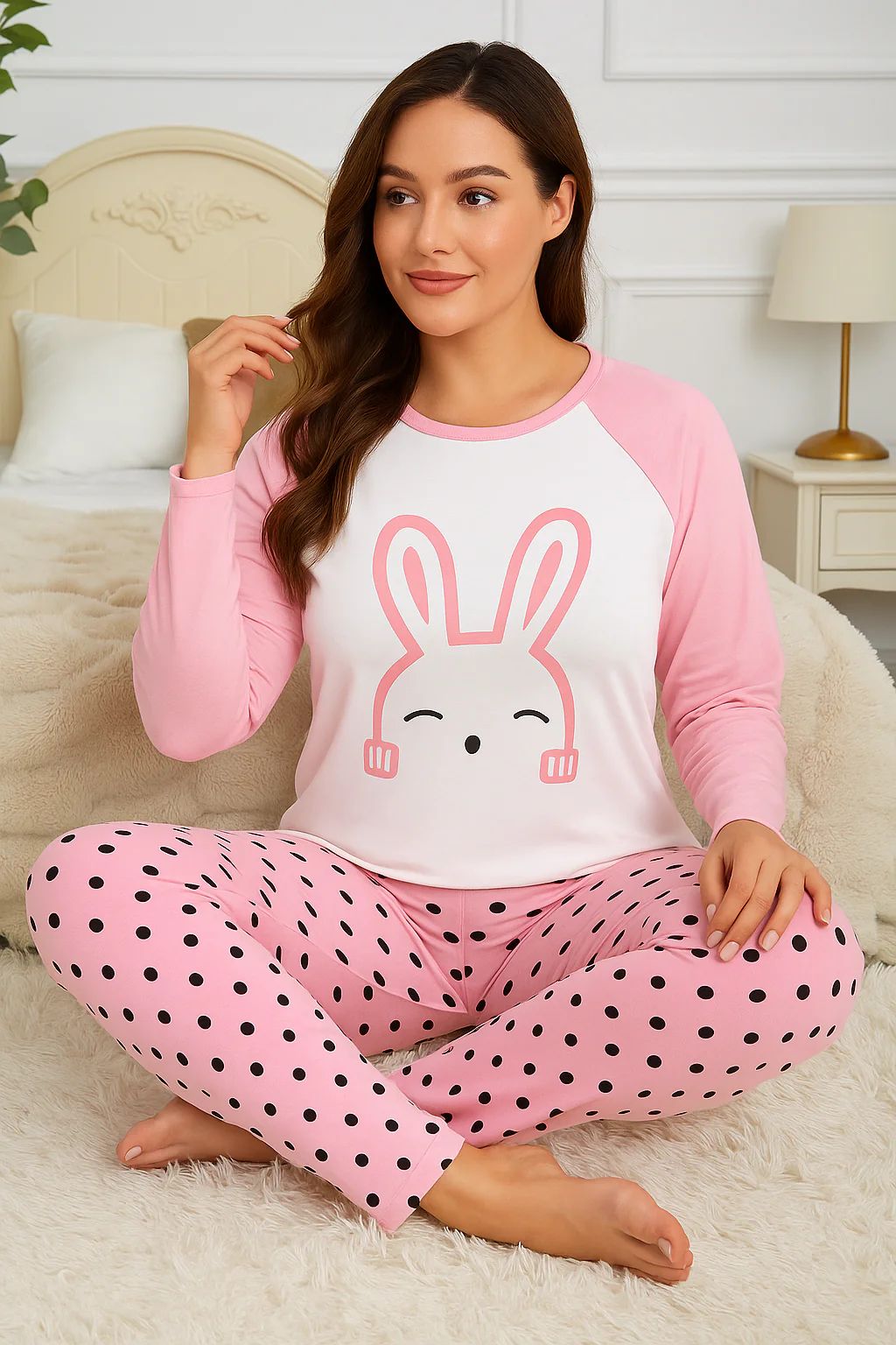 Pink Bunny PJs