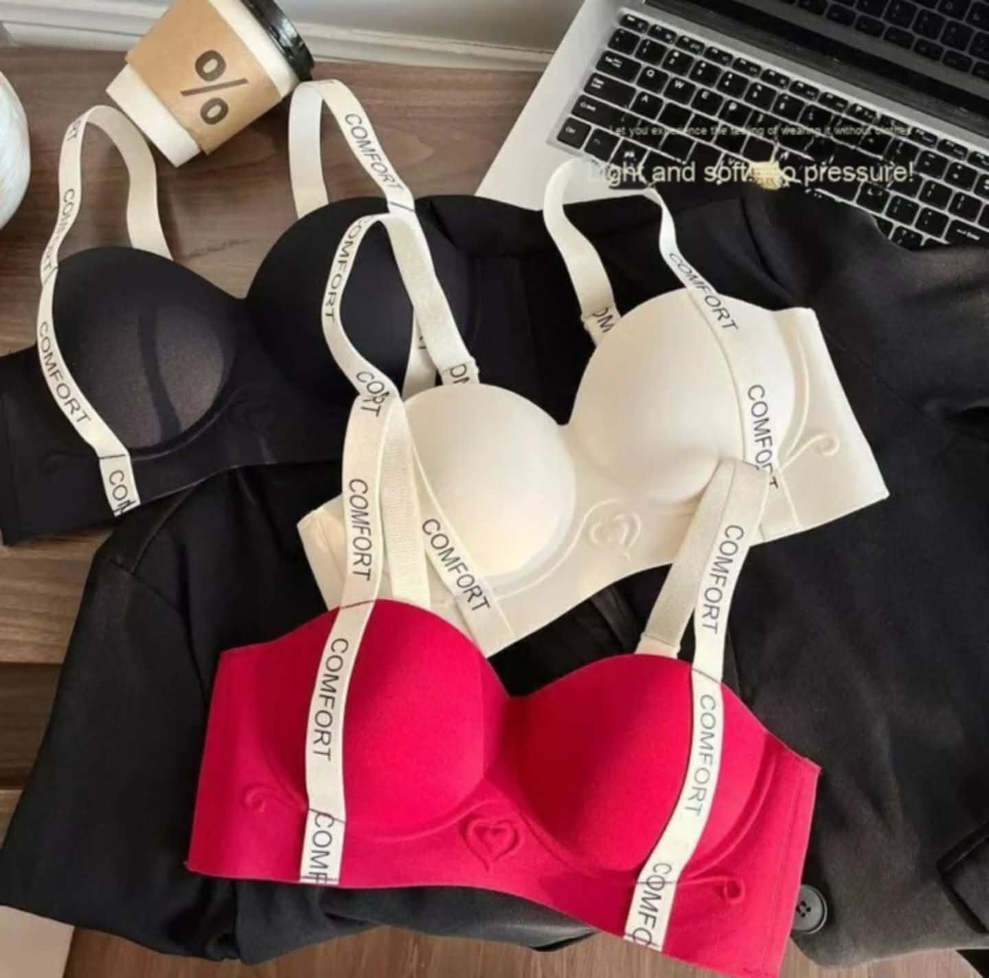 Women's Seamless Wireless Full Coverage Comfort Bra WS-01