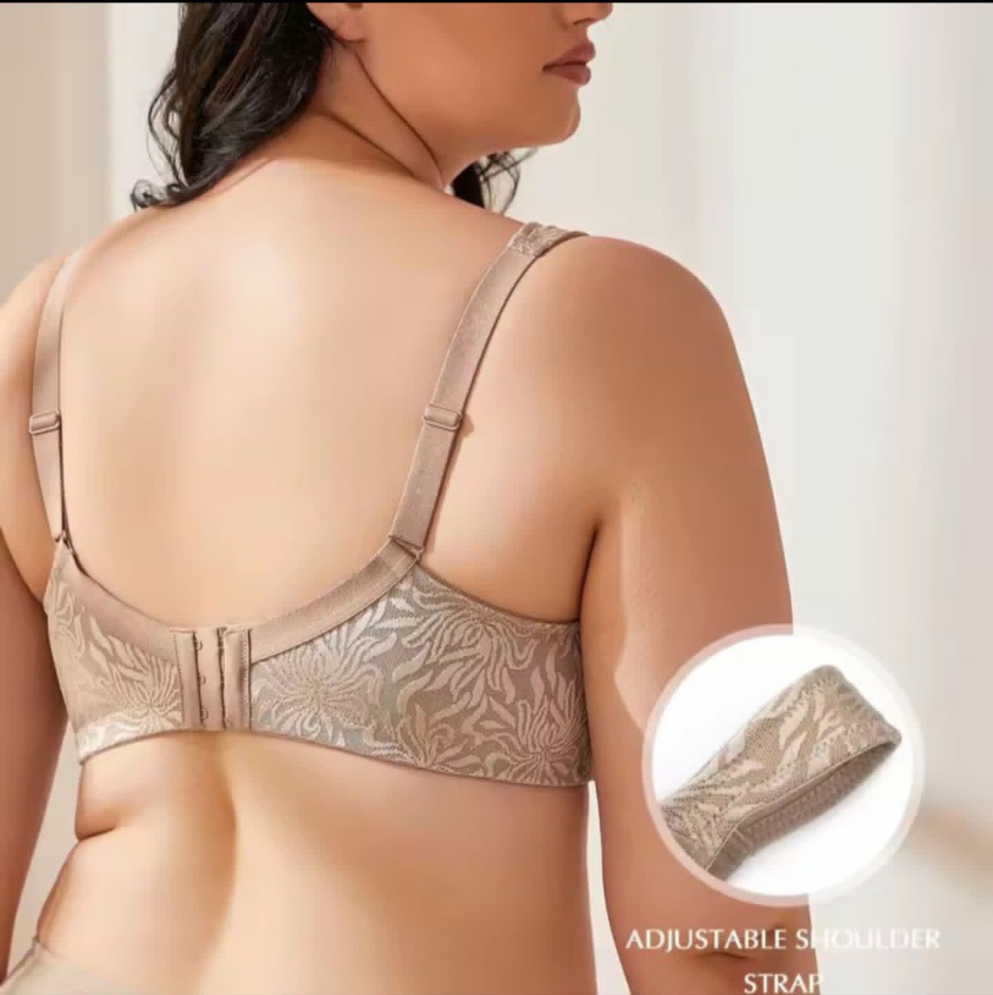 Wings Love Minimizer Full Coverage Comfort  Wireless Push Up Basic Classic Bra WL-01 A