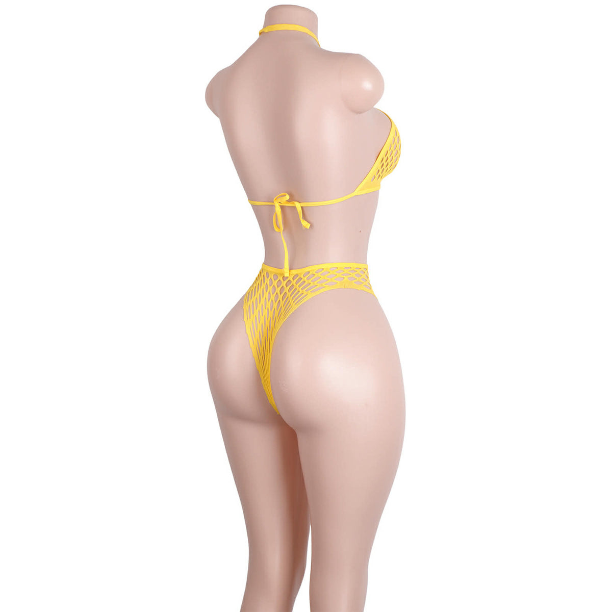 Premium Mesh Halter Neck Lingerie Set MLS-01