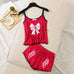Floral Charm Sleepwear Two-piece Camisole and Short CS-001