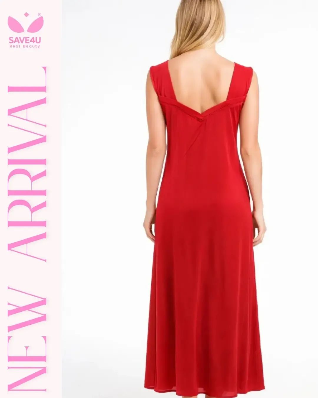 Women's Lingerie Nightgown Satin Slip Nightwear