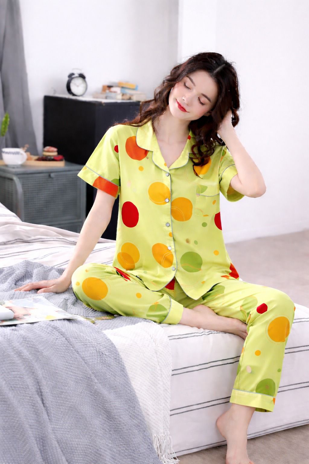 PJs Drop Shoulder Printed Design CH-003