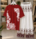 "Clover 2-Piece Women's Stitched Jersey Printed Night Suit" CH-005