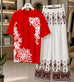 "Clover 2-Piece Women's Stitched Jersey Printed Night Suit" CH-005
