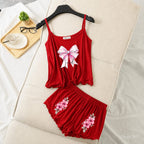 Floral Charm Sleepwear Two-piece Camisole and Short CS-001